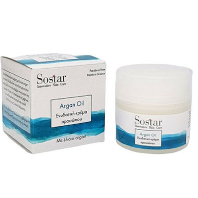 Sostar Focus Argan Oil Ενυδατική Κρέμα Προσώπου 50ml