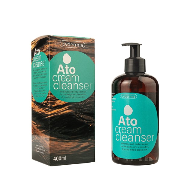 Evdermia Ato Cream Cleanser Καθαριστικό Προσώπου, Σώματος & Χεριών 400 … Evdermia Ato Cream Cleanser Καθαριστικό Προσώπου, Σώματος & Χεριών 400 …