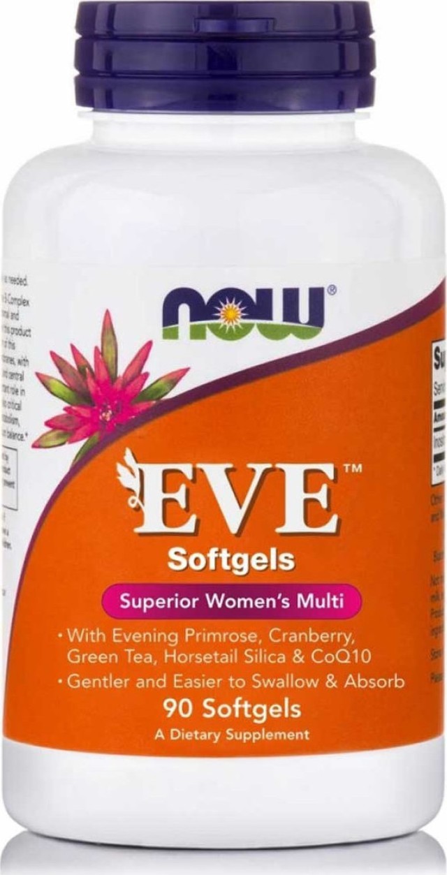 Now Foods EVE Multi Συμπλήρωμα Διατροφής Πολυβιταμινών Για Την Γυναίκα 90 Κάψουλες