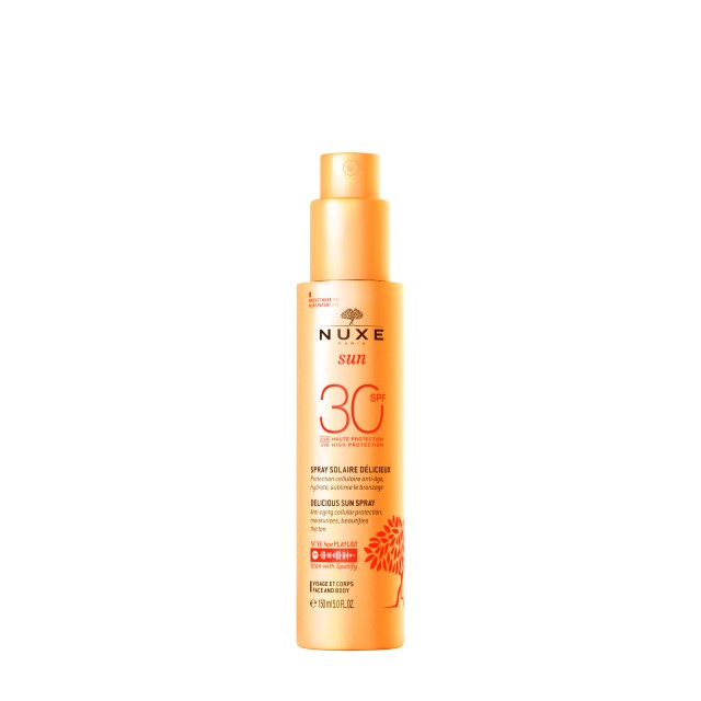 Nuxe Sun SPF30 Αντηλιακό Γαλάκτωμα Προσώπου & Σώματος σε Spray για την …