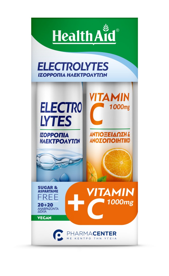 Health Aid PROMO Electrolytes Strawberry Ισορροπία Ηλεκτρολυτών Φράουλ &hellip;