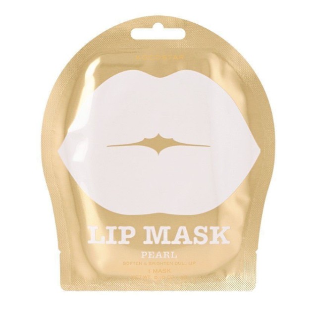 Kocostar Lip Mask Pearl Επίθεμα Υδρογέλης για Λάμψη & Περιποίηση των Χειλιών 1 Τεμάχιο