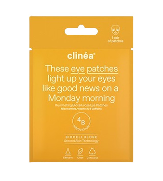 Clinéa Illuminating Biocellulose Eye Patches για Λάμψη & Ενυδάτωση 1 Ζ …
