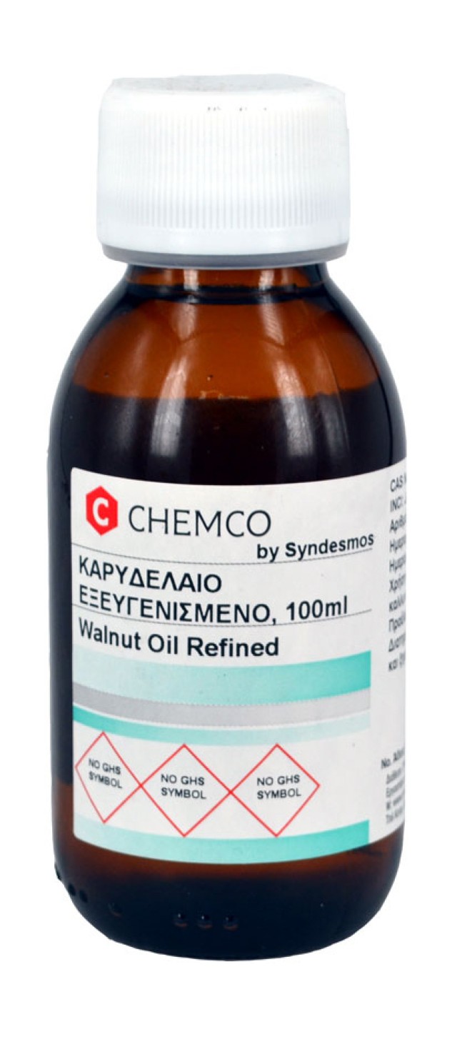 Chemco Καρυδέλαιο (Walnut oil) Εξευγενισμένο 100ml