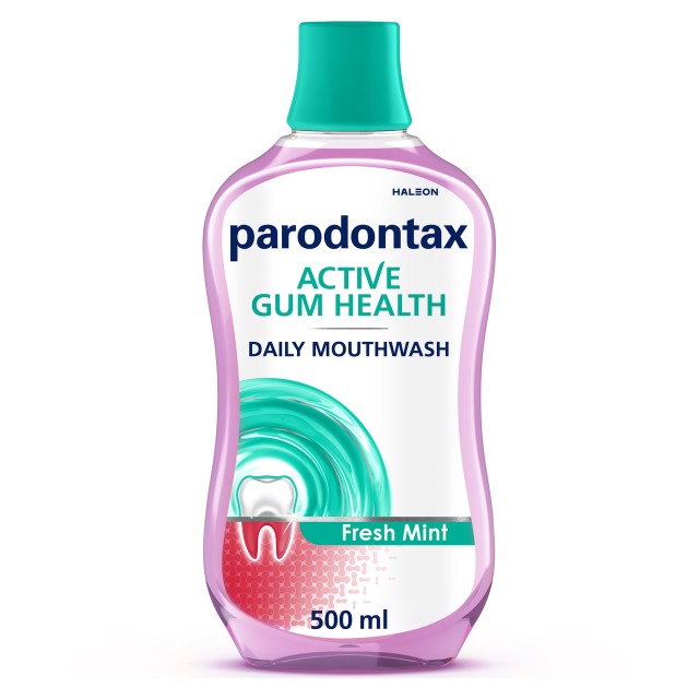 Parodontax Active Gum Health Mouthwash Fresh Mint Κατά της Βακτηριακής … Parodontax Active Gum Health Mouthwash Fresh Mint Κατά της Βακτηριακής …