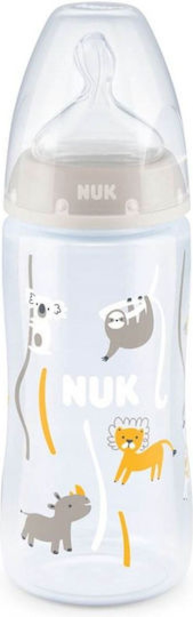 Nuk First Choice+ Πλαστικό Μπιμπερό 6-18m+ Θηλή Σιλικόνης Μέγεθος:M 30 &hellip;