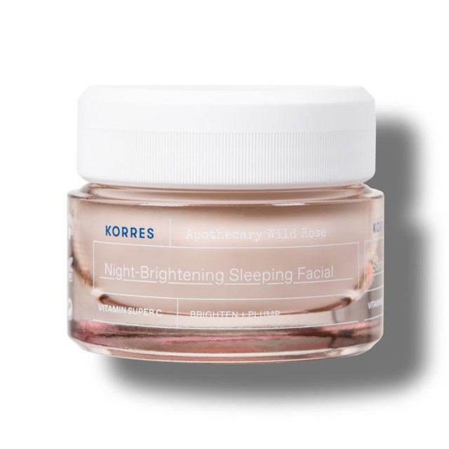 Korres Wild Rose Vitamin C Άγριο Τριαντάφυλλο Κρέμα Νυκτός 40ml