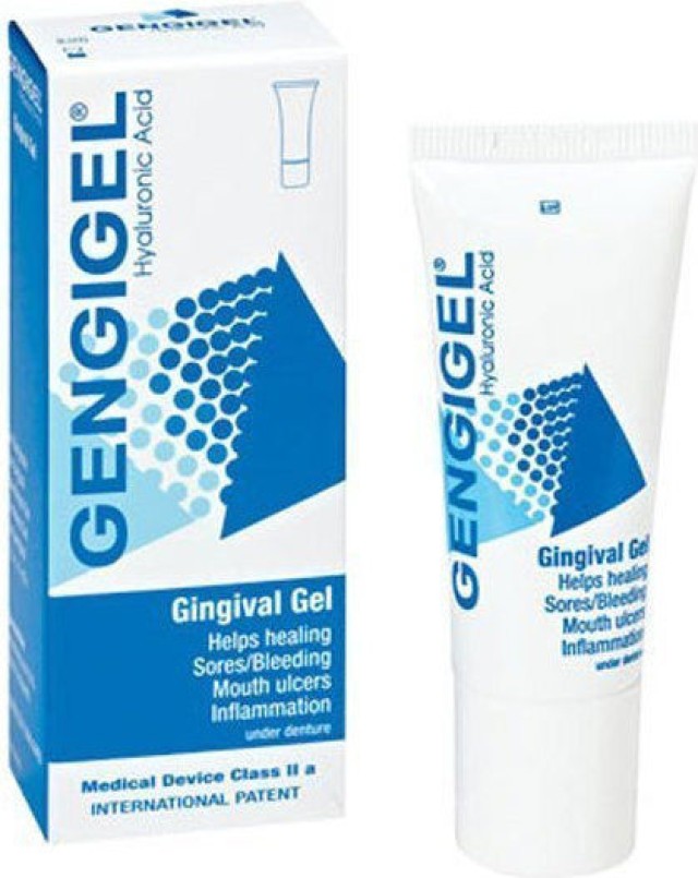 Gengigel Oral Gel Hyaluronic Acid 0,2% Γέλη Ανακούφισης για Άφθες, Ουλίτιδα & Περιοδοντίτιδα 20ml Gengigel Oral Gel Hyaluronic Acid 0,2% Γέλη Ανακούφισης για Άφθες, Ουλ …