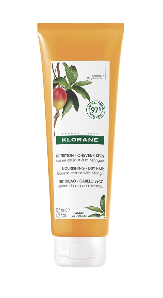 Klorane Cream With Mango Butter Κρέμα Μαλλιών 125ml