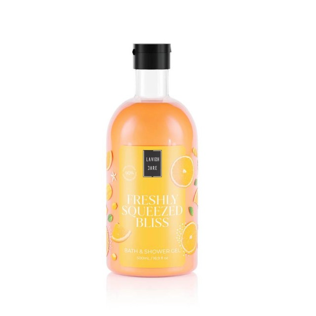 Lavish Care Freshly Squeezed Bliss Bath & Shower Αφρόλουτρο Gel με Άρωμα Πορτοκάλι 500ml