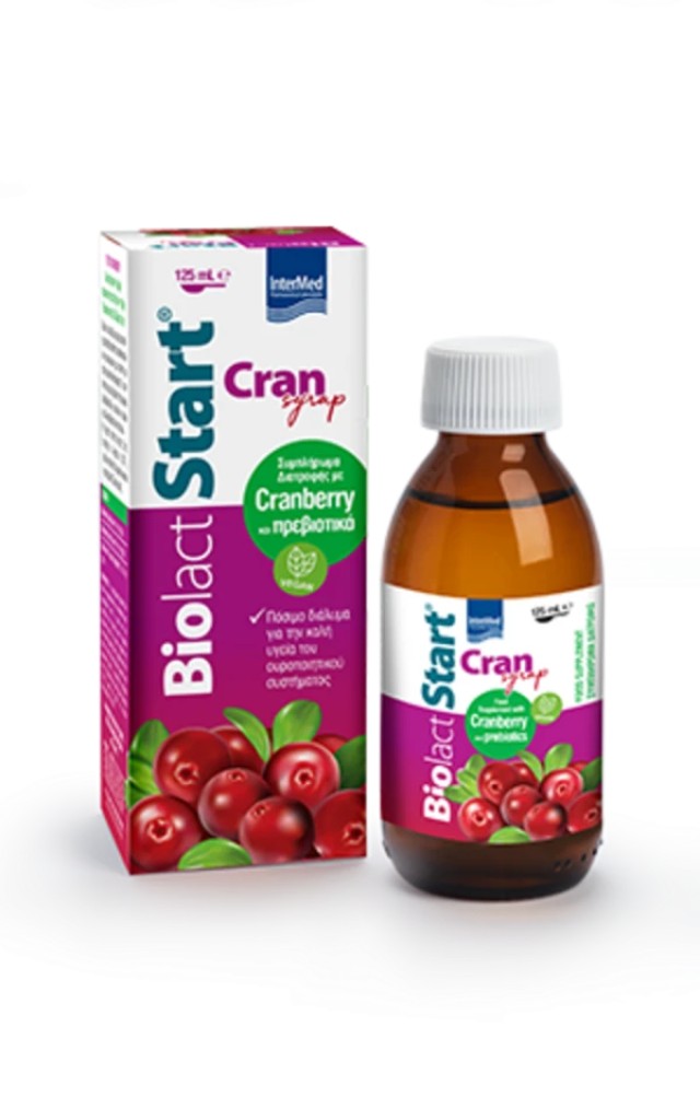 Intermed Biolact Start Cran Syrup Σιρόπι για τη Φυσιολογική &hellip;