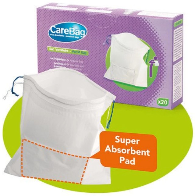 Care Bag Σακούλες Εμετού 20 Τεμάχια