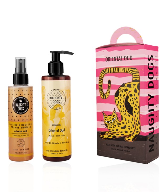 Naughty Dogs PROMO Body Lotion Oriental Oud Ενυδατικό Γαλάκτωμα Σώματο … Naughty Dogs PROMO Body Lotion Oriental Oud Ενυδατικό Γαλάκτωμα Σώματο …