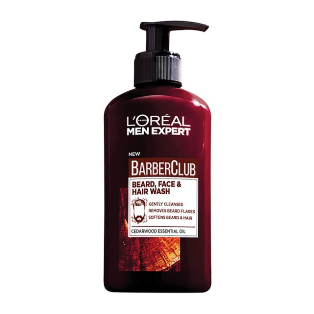 L’Oreal Paris Men Barber Club Καθαρισμός 3 in 1 Για Πρόσωπο - Μούσια - …