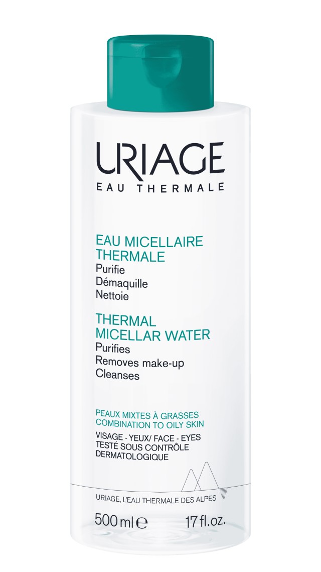 Uriage Eau Thermale Ιαματικό Νερό Micellar για Μικτές - Λιπαρές Επιδερ …