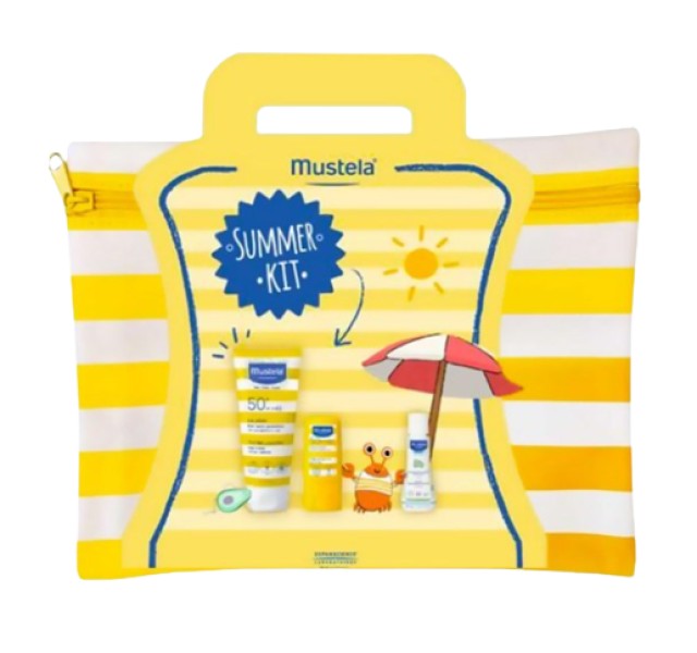 Mustela PROMO Summer Kit Παιδικό Σετ Αντηλιακής Προστασίας από την 1η Ημέρα της Γέννησης & ΔΩΡΟ Νεσεσέρ
