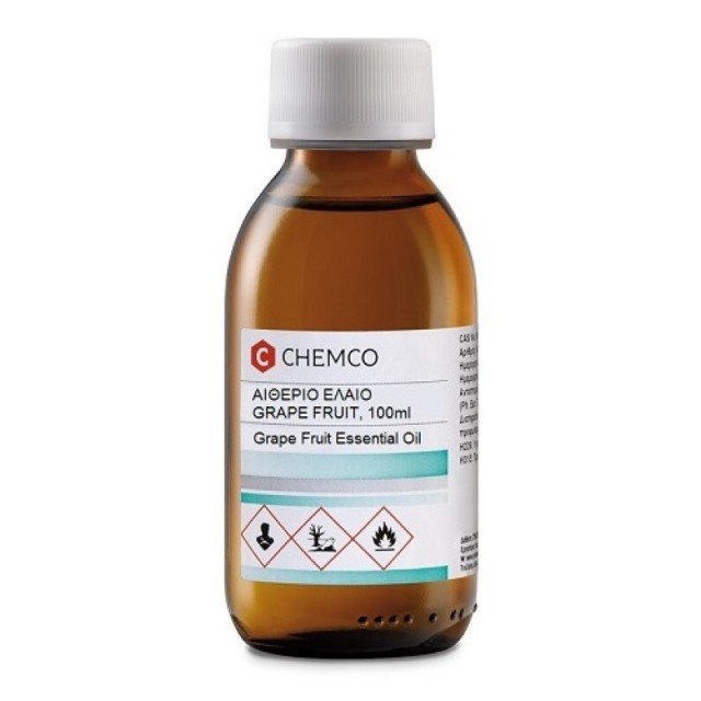 Chemco Grape Fruit Essential Oil Αιθέριο Έλαιο Γκρέιπφρουτ - 100ml Chemco Grape Fruit Essential Oil Αιθέριο Έλαιο Γκρέιπφρουτ - 100ml