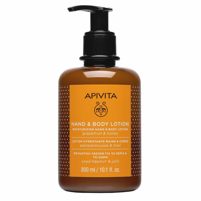Apivita Moisturizing Hand & Body Lotion Ενυδατική Λοσιόν Με Γκρέιπφρου …