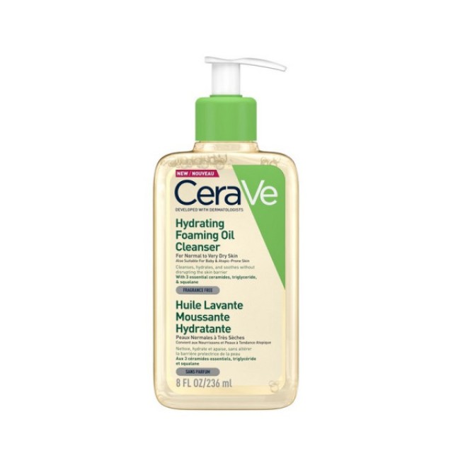 CeraVe Hydrating Foaming Oil Cleanser Λάδι Καθαρισμού Προσώπου & Σώματ … CeraVe Hydrating Foaming Oil Cleanser Λάδι Καθαρισμού Προσώπου & Σώματ …