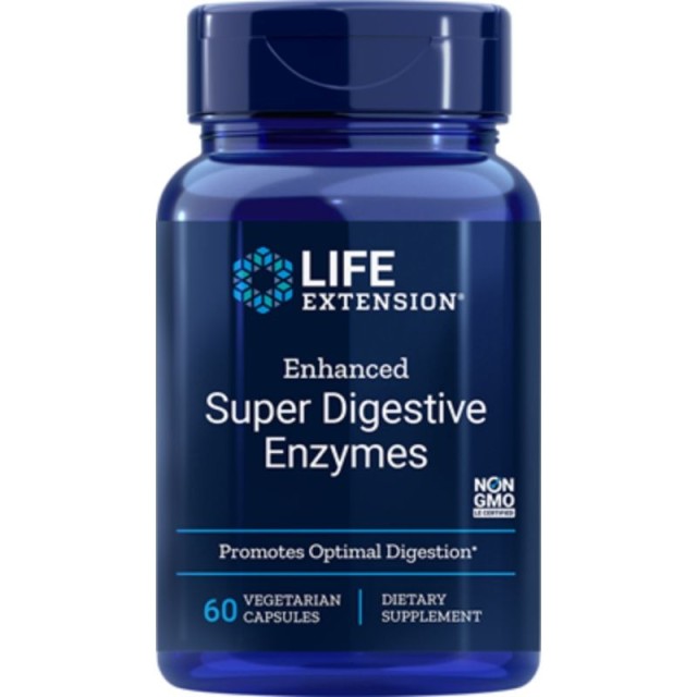 Life Extension Enhanced Super Digestive Enzymes 60 Φυτικές Κάψουλες