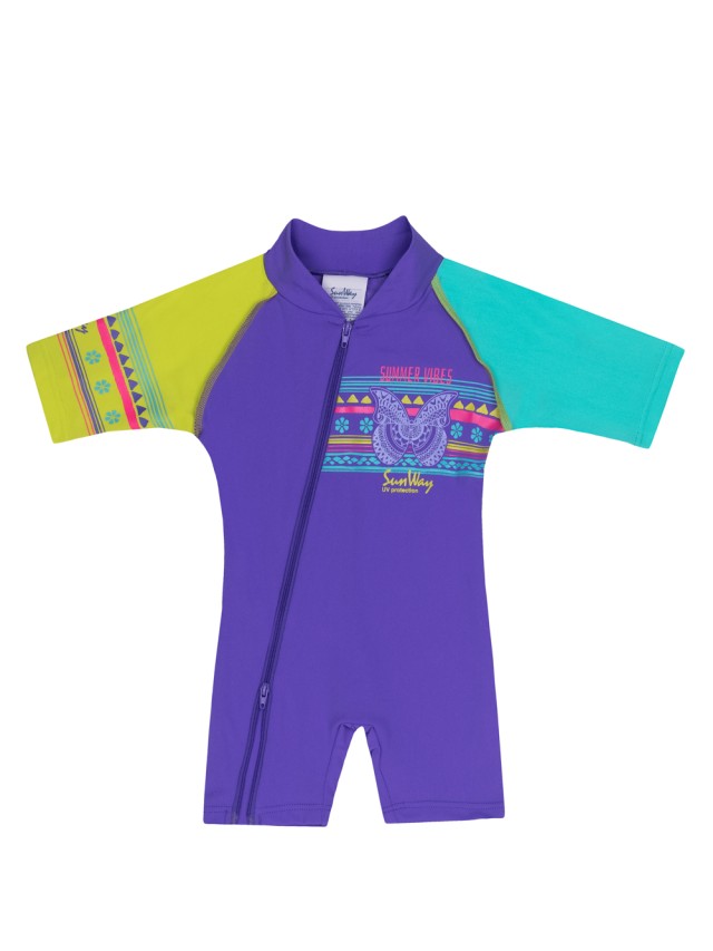 Sunway UV Ολόσωμο Φορμάκι με Αντηλιακή Προστασία UPF50+ Rainbow 6-7 Ετ …
