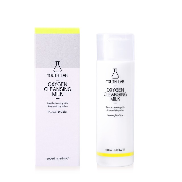 Youth Lab Oxygen Cleansing Milk Normal - Dry Skin Γαλάκτωμα Καθαρισμού …