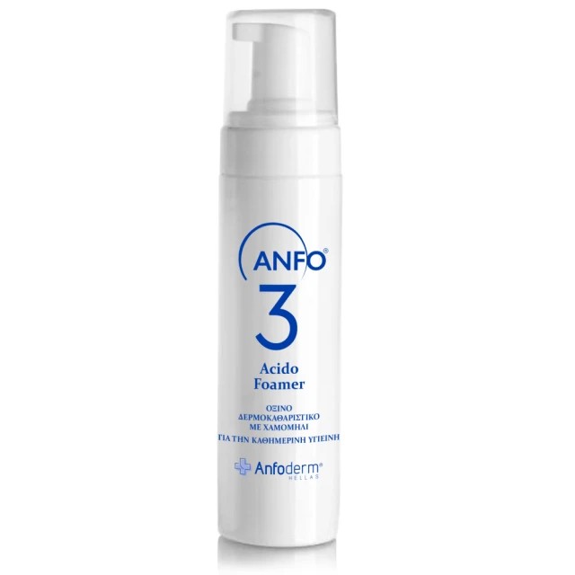 Anfoderm Anfo 3 Foamer για Καθαρισμό της Ευαίσθητης Περιοχής με Χαμομή … Anfoderm Anfo 3 Foamer για Καθαρισμό της Ευαίσθητης Περιοχής με Χαμομή …