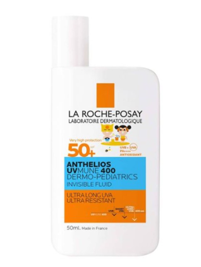 La Roche Posay Anthelios UVMune 400 Dermo-Pediatrics SPF50+ Fluid Παιδικό Αντηλιακό Χωρίς Άρωμα 50ml