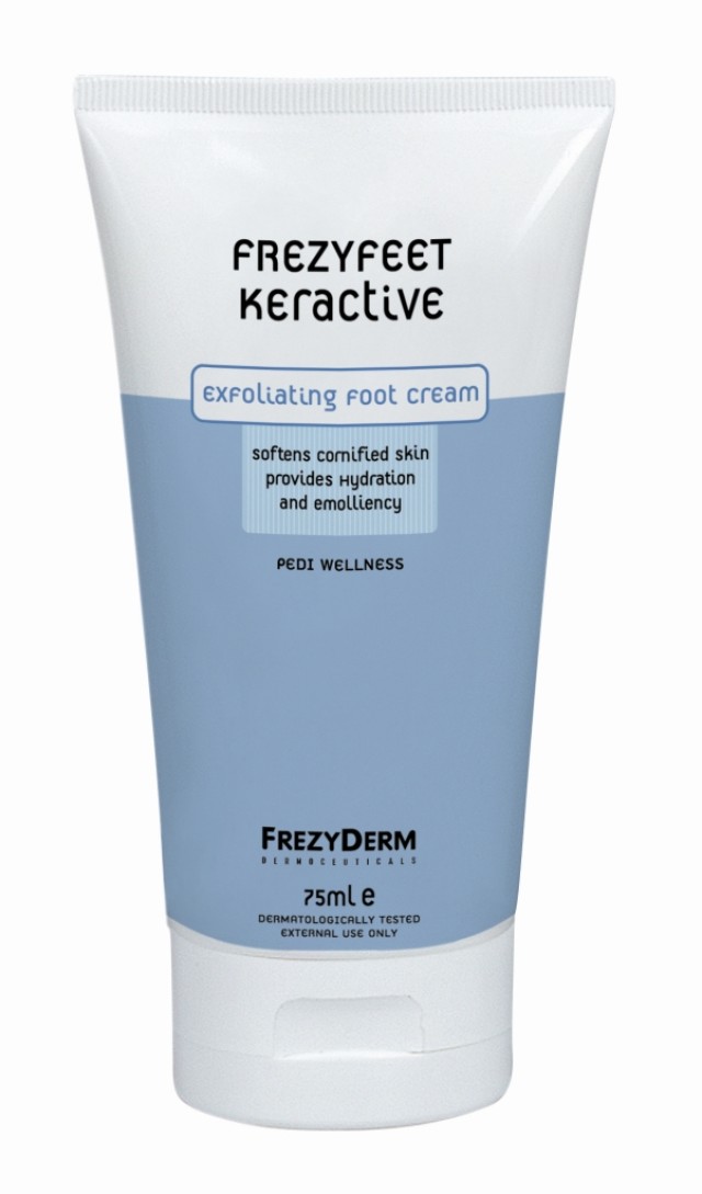 Frezyderm FrezyFeet Keractive Cream Απολεπιστική Κρέμα Για Πτέρνες 75ml