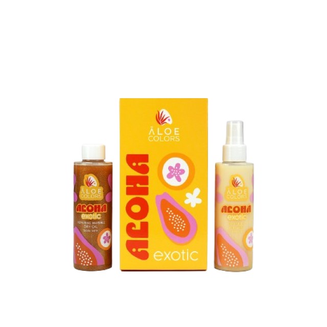 Aloe Colors PROMO Aloha Exotic Ενυδατικό Oil Mist Σώματος 150ml - Exot … Aloe Colors PROMO Aloha Exotic Ενυδατικό Oil Mist Σώματος 150ml - Exot …