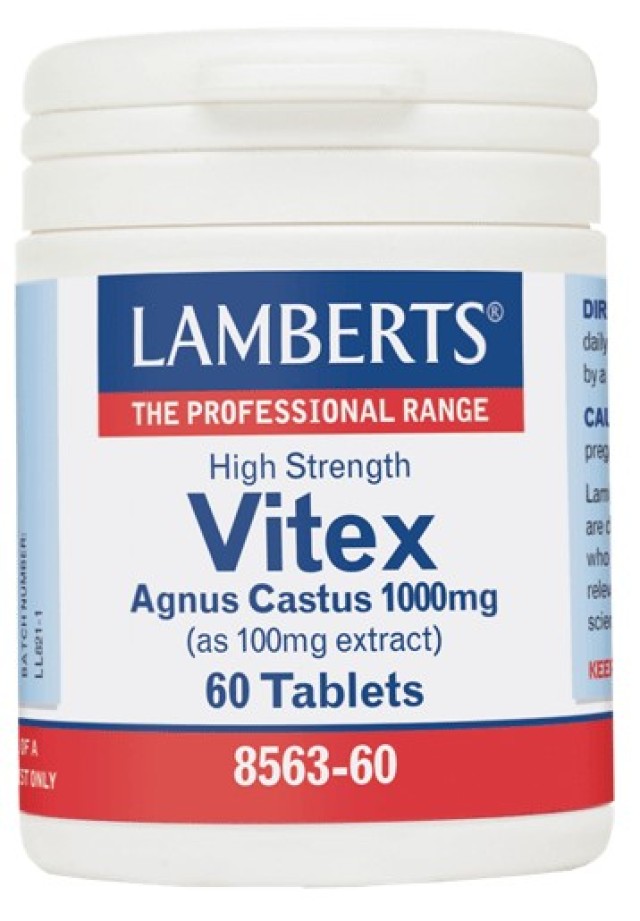 Lamberts Vitex Agnus Castus 1000mg Συμπλήρωμα Διατροφής με Εκχύλισμα Λ … Lamberts Vitex Agnus Castus 1000mg Συμπλήρωμα Διατροφής με Εκχύλισμα Λ …