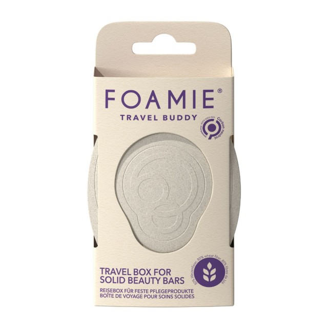 Foamie Travel Buddy Black Οικολογική Θήκη Μεταφοράς & Αποθήκευσης 1 Τε …