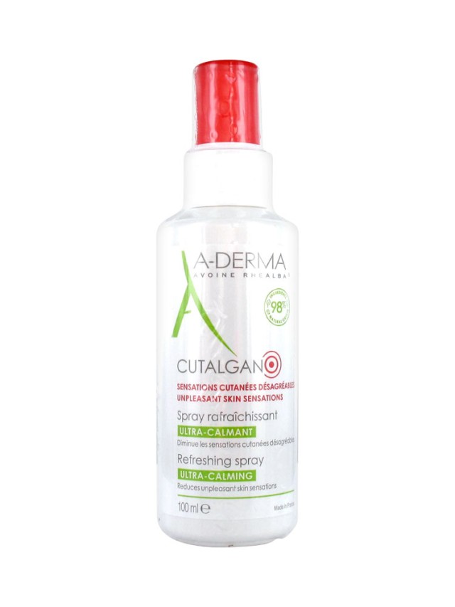 A-Derma Cutalgan Refreshing Καταπραϋντικό Spray Ultra Calming 100ml