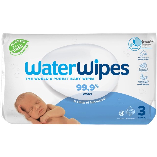 WaterWipes 100% Plastic Free Monthly Pack Άοσμα Μωρομάντηλα με 99,9% Ν … WaterWipes 100% Plastic Free Monthly Pack Άοσμα Μωρομάντηλα με 99,9% Ν …