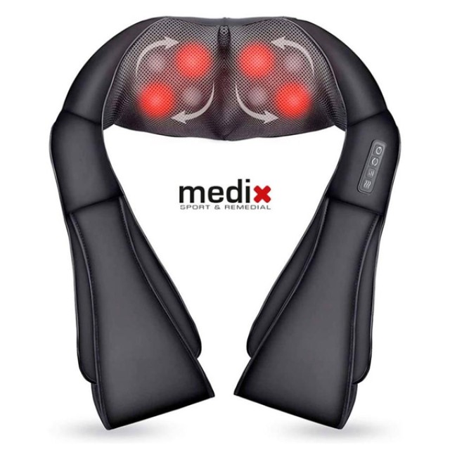 Medix Συσκευή Μασάζ Shiatsu Αυχένα & Ώμου [26144] 1 Τεμάχιο