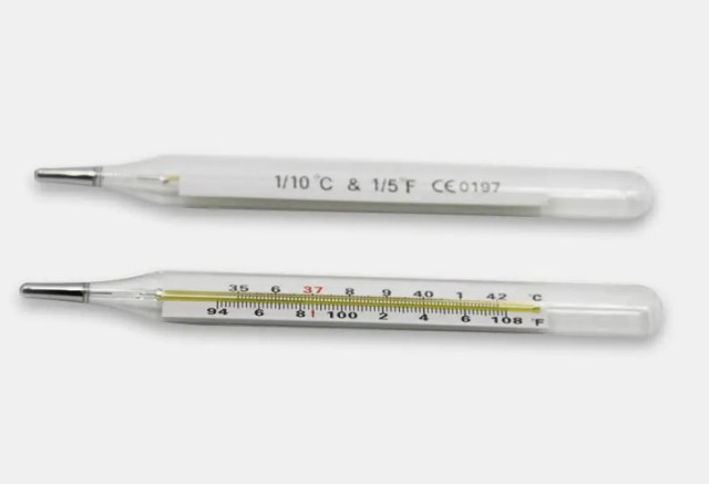 Armpit Clinical [CR.W23] Θερμόμετρο Υδραργύρου 5 Λεπτών 1 Τεμάχιο