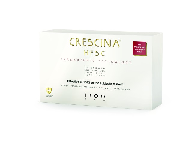 Labo Crescina Transdermic Re-Growth HFSC and Transdermic Man 1300 Θερα …