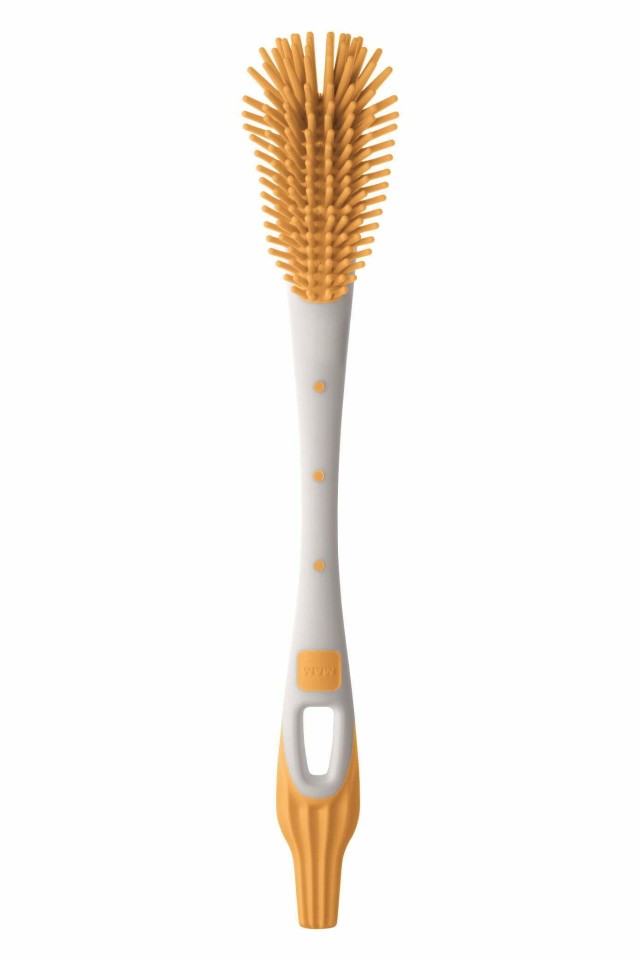 Mam Soft Brush Κίτρινο Βούρτσα Καθαρισμού Μπιμπερό & Θηλών 1 Τεμάχιο [ …
