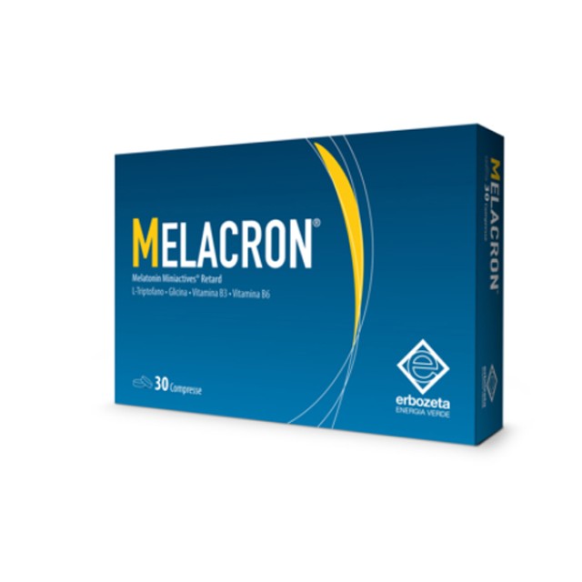 Erbozeta Melacron Melatonin Miniactives Retard Συμπλήρωμα Διατροφής γι …