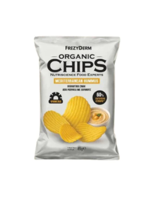 Frezyderm Organic Chips Mediterranean Hummus Βιολογικό Σνακ από Ρεβύθι &hellip;