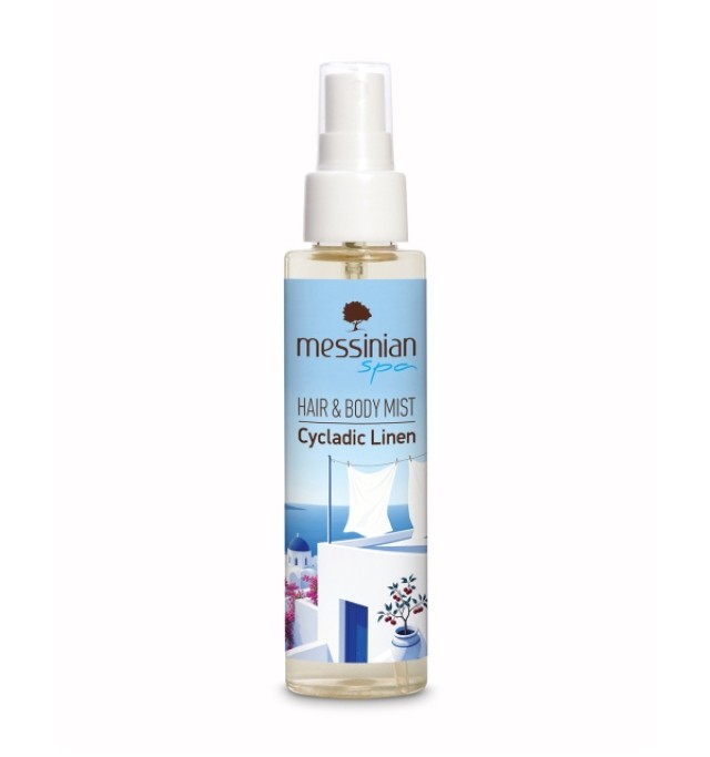 Messinian Spa Hair & Body Mist Cycladic Linen Αρωματικό Σπρέι για … Messinian Spa Hair & Body Mist Cycladic Linen Αρωματικό Σπρέι για …