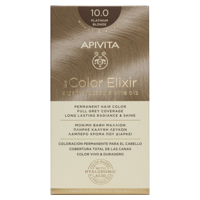 Apivita My Color Elixir No10.0 Κατάξανθο Κρέμα Βαφή Σε Σωληνάριο 50ml …