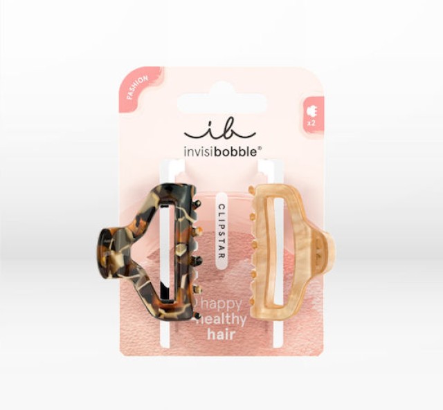 Invisibobble Clipstar M Golden Roar Κλάμερ Μεσαίου Μεγέθους Καφέ & Χρυ … Invisibobble Clipstar M Golden Roar Κλάμερ Μεσαίου Μεγέθους Καφέ & Χρυ …