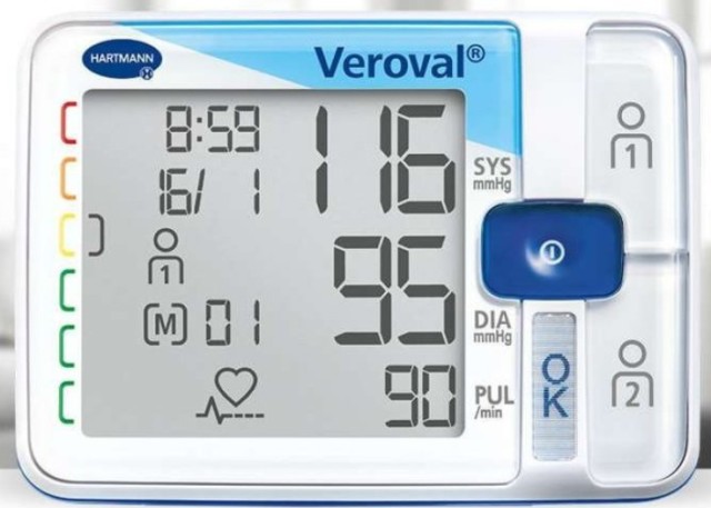 Hartmann Veroval Duo Control Ηλεκτρονικό Πιεσόμετρο Μπράτσου [925505]