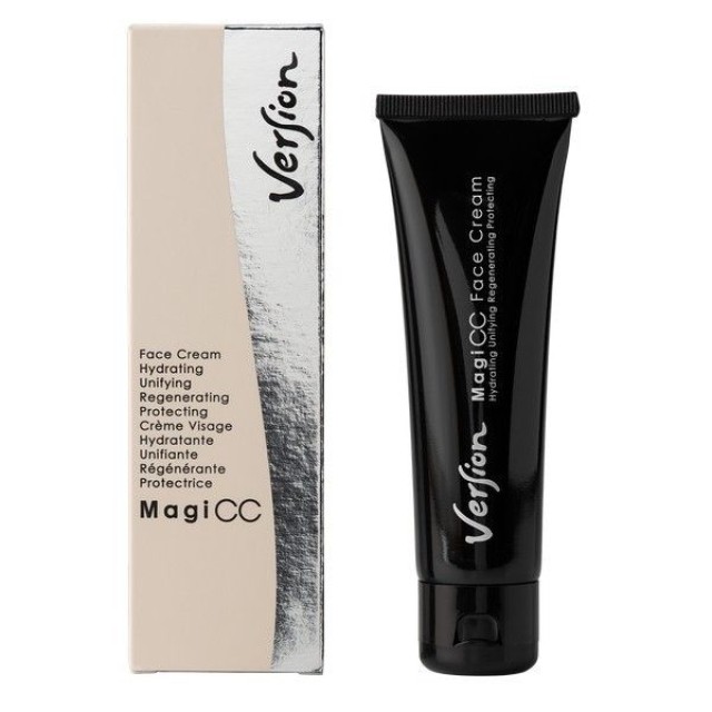 Version MagiCC Face Cream Κρέμα Ημέρας Λεπτόρρευστης Υφής με Χρώμα για Κανονικές, Μικτές και Λιπαρές Επιδερμίδες 50ml