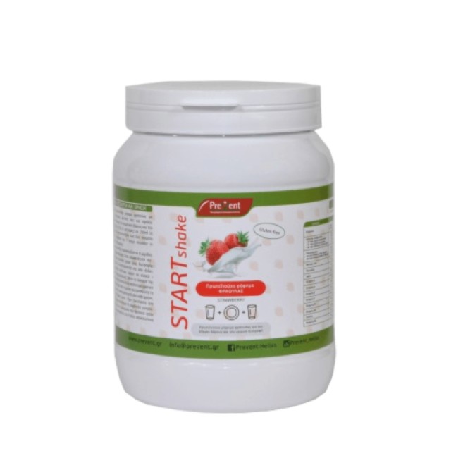 PreVent Start Shake Πρωτεϊνούχο Ρόφημα με Γεύση Φράουλα 430gr