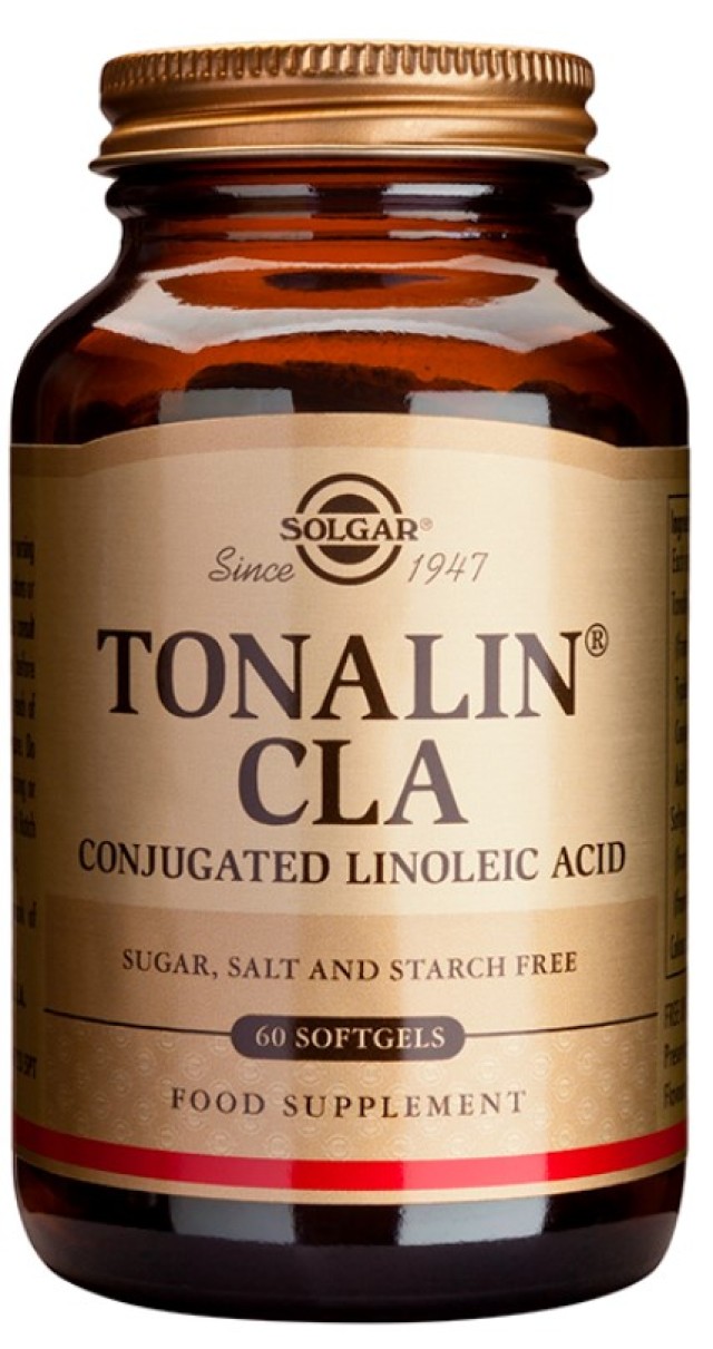 Solgar Tonalin CLA 1300mg Συμπλήρωμα Διατροφής για την Καύση του Λίπους 60 Μαλακές Κάψουλες