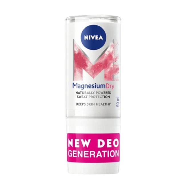 Nivea Deo Magnesium Dry Original Γυναικείο Αποσμητικό Roll on 48ωρης Προστασίας 50ml -40% Επί της Τιμής