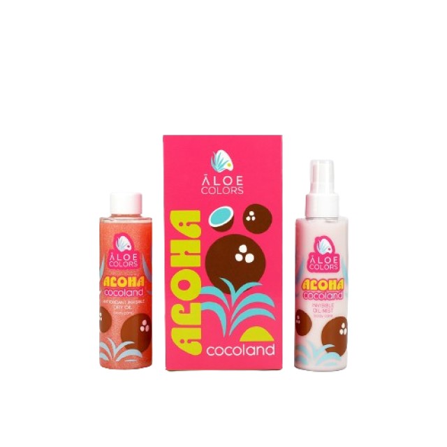 Aloe Colors PROMO Aloha Cocoland Ενυδατικό Oil Mist Σώματος 150ml - Co … Aloe Colors PROMO Aloha Cocoland Ενυδατικό Oil Mist Σώματος 150ml - Co …