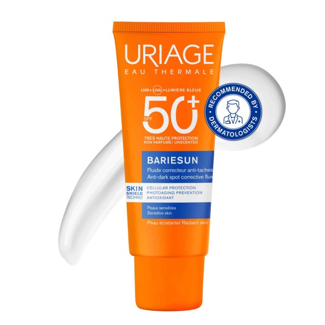 Uriage Bariésun SPF50+ Anti Spot Αντηλιακό Fluid Κατά της Μελάγχρωσης … Uriage Bariésun SPF50+ Anti Spot Αντηλιακό Fluid Κατά της Μελάγχρωσης …